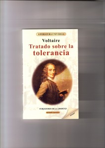 2015 01 19 Portada del libro de Voltaire, Tratado sobre la tolerancia